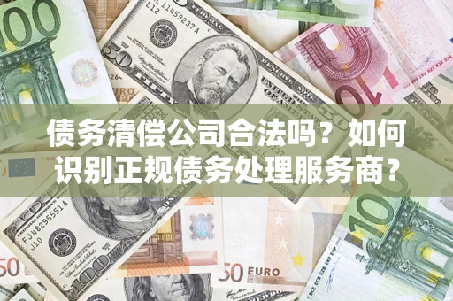 武汉债务清偿公司合法吗？如何识别正规债务处理服务商？