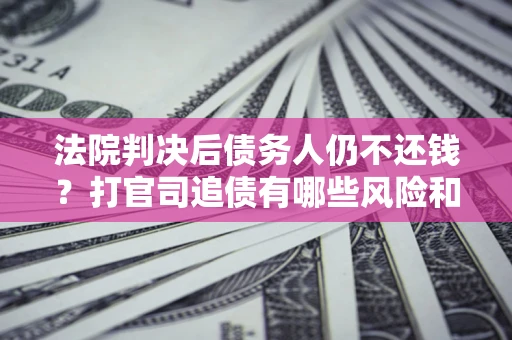 武汉法院判决后债务人仍不还钱？打官司追债有哪些风险和技巧？