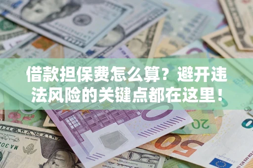 武汉借款担保费怎么算？避开违法风险的关键点都在这里！