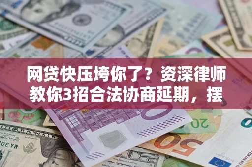 武汉网贷快压垮你了？资深律师教你3招合法协商延期，摆脱暴力催收！