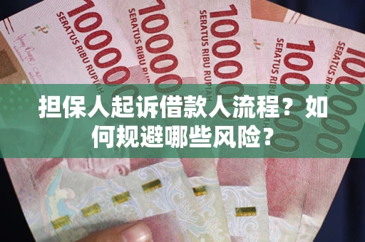 武汉担保人起诉借款人流程？如何规避哪些风险？