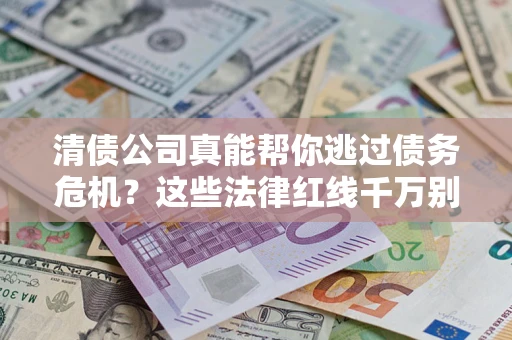 武汉清债公司真能帮你逃过债务危机？这些法律红线千万别踩