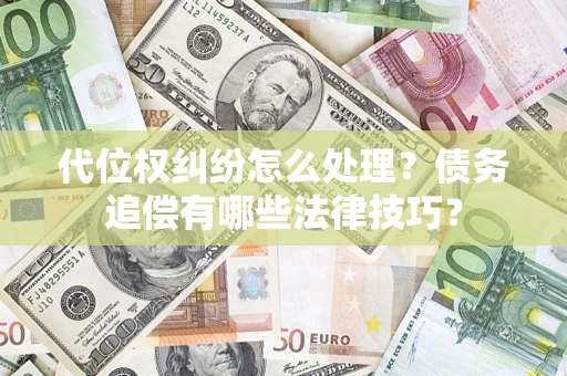 武汉代位权纠纷怎么处理？债务追偿有哪些法律技巧？