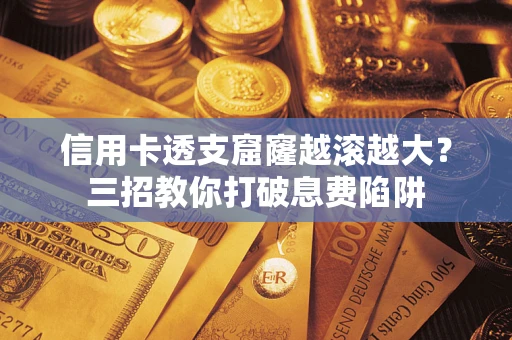 武汉信用卡透支窟窿越滚越大？三招教你打破息费陷阱