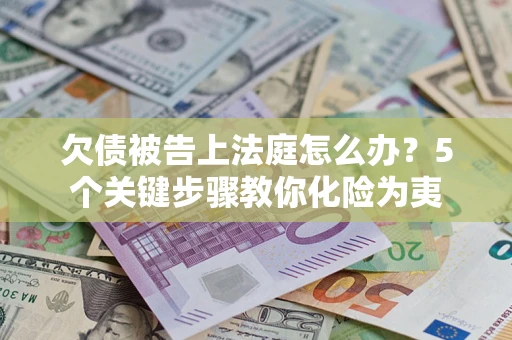 武汉欠债被告上法庭怎么办？5个关键步骤教你化险为夷